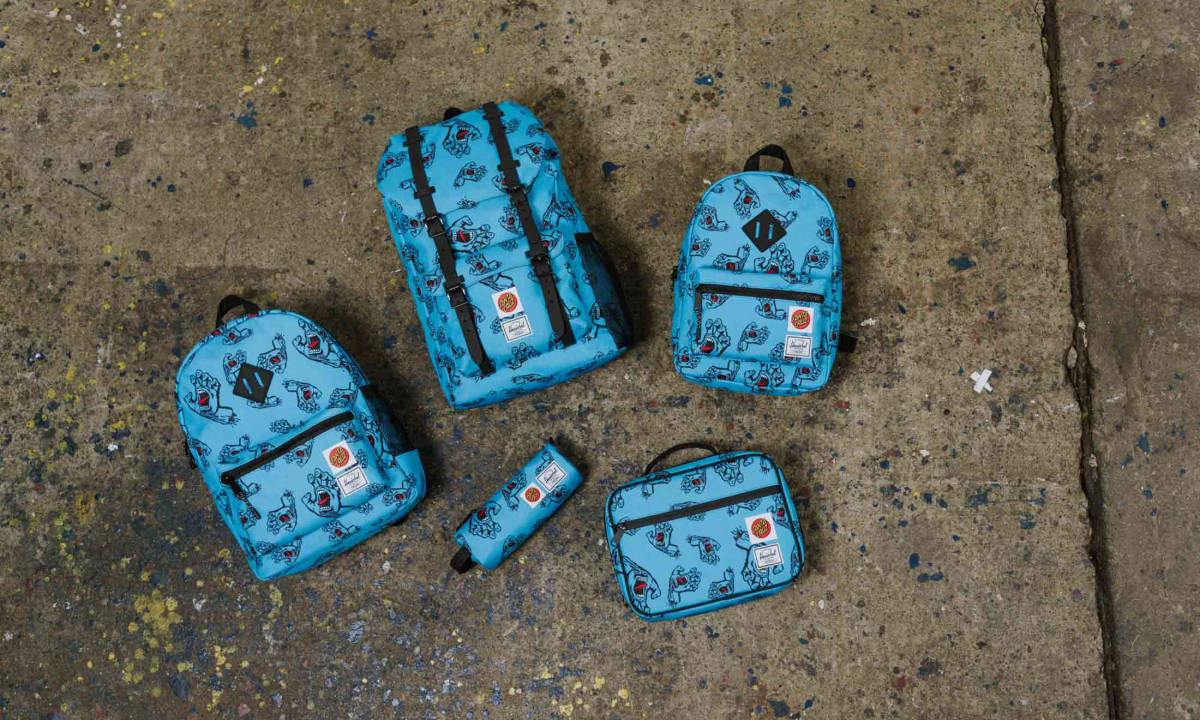 Herschel Supply 联手老牌滑板品牌 Santa Cruz 发布合作系列