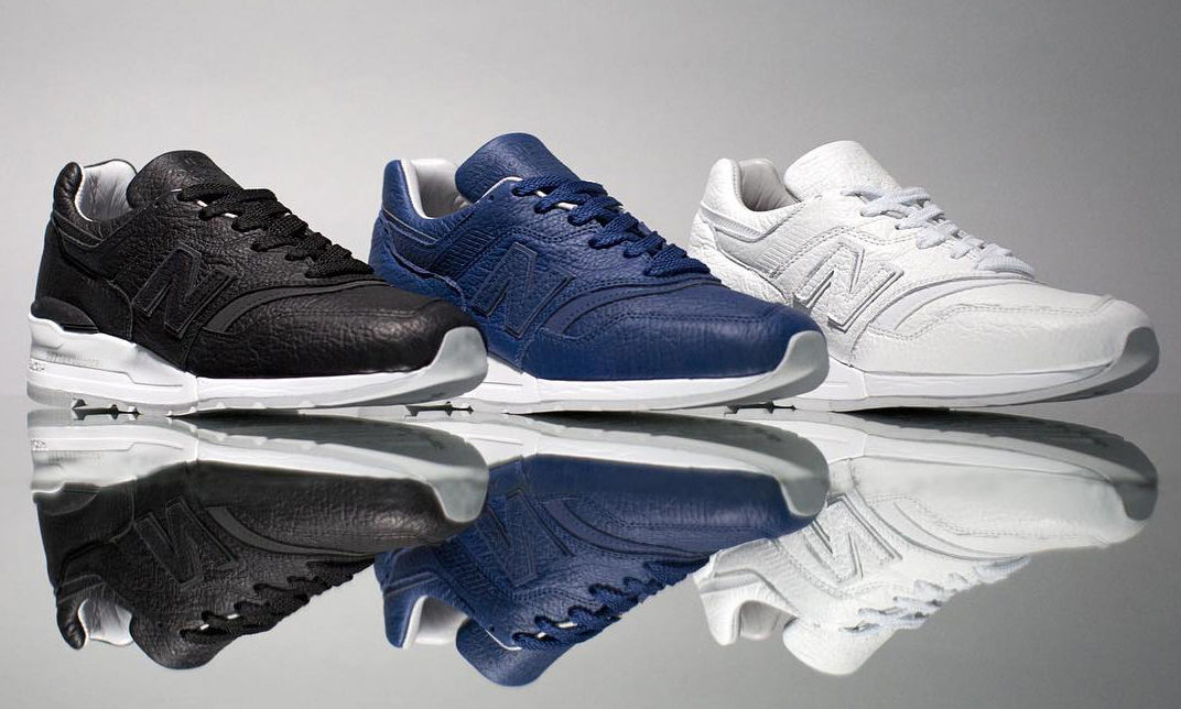 浑然一体，New Balance 997 皮革系列高清图赏