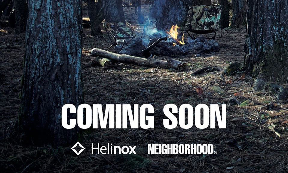 定番推出，NEIGHBORHOOD x Helinox 最新联名预告