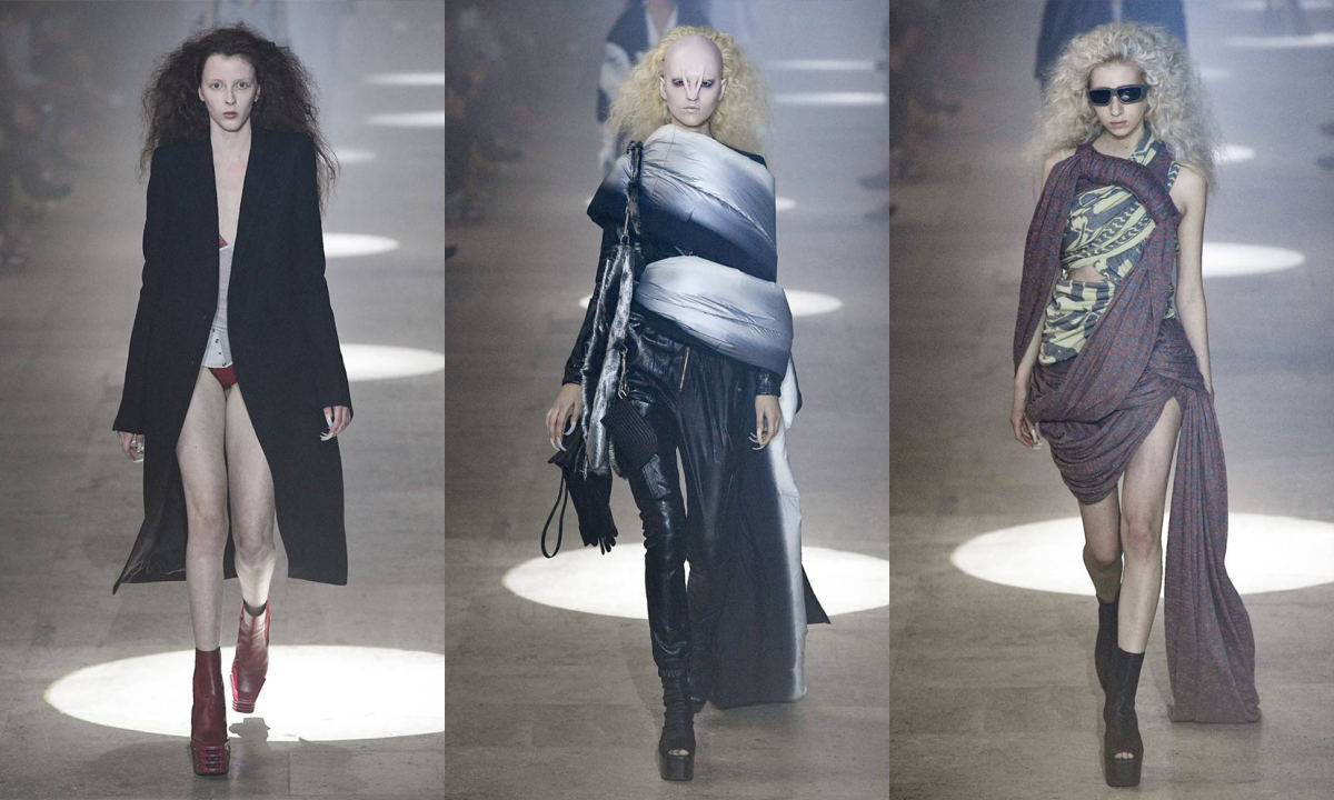 后末日时代的极致黑暗，Rick Owens 19 秋冬系列秀场回顾
