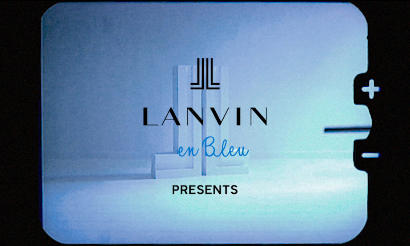 LANVIN en Bleu 东京呈现展览《L’ATELIER》