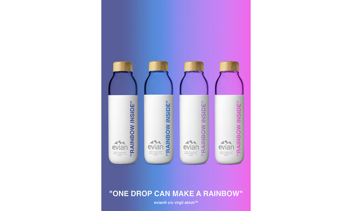 Virgil Abloh x Evian SOMA 限量矿泉水瓶迎来补货