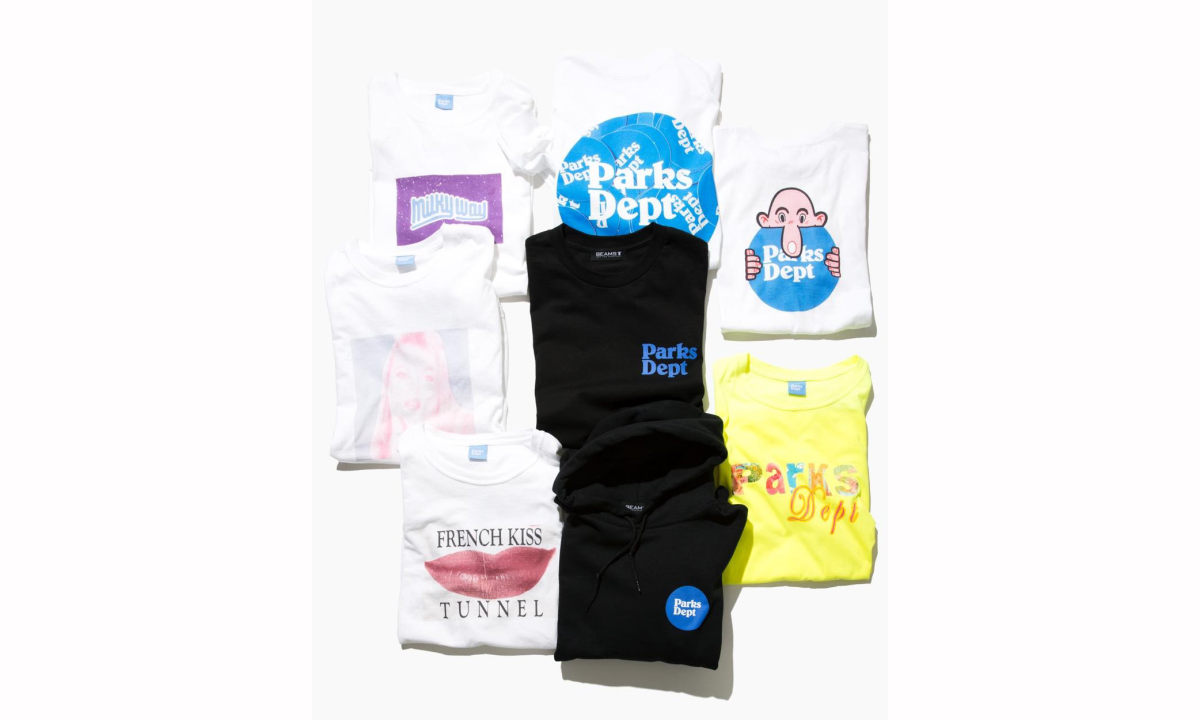 Parks Department 携手 BEAMS T 展开期间限定店