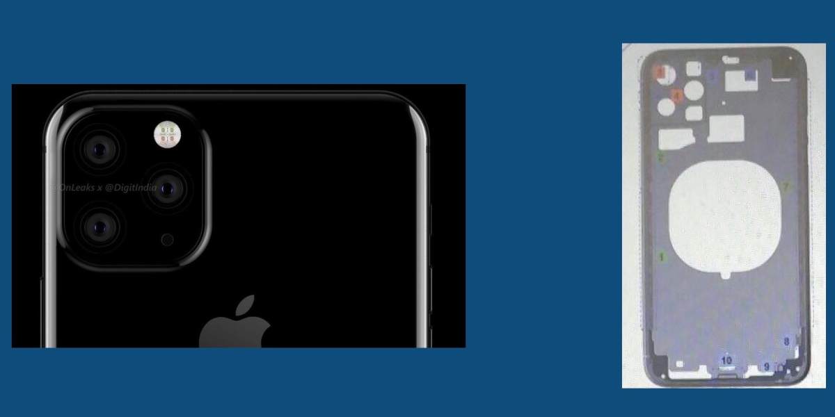 坐实后置三摄，2019 款 iPhone 模具曝光