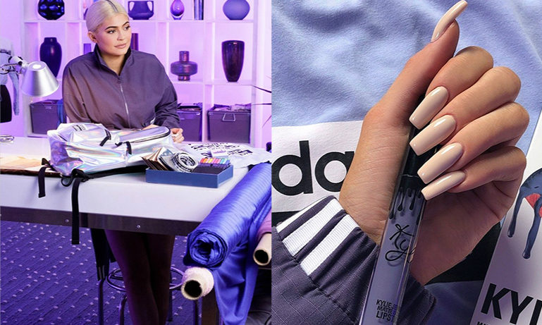 以唇彩套装为灵感，Kylie Jenner x adidas 合作系列发布