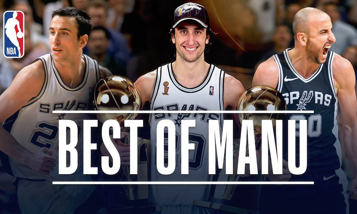 阿根廷飞人 Manu Ginóbili 球衣终于在马刺队主场退役