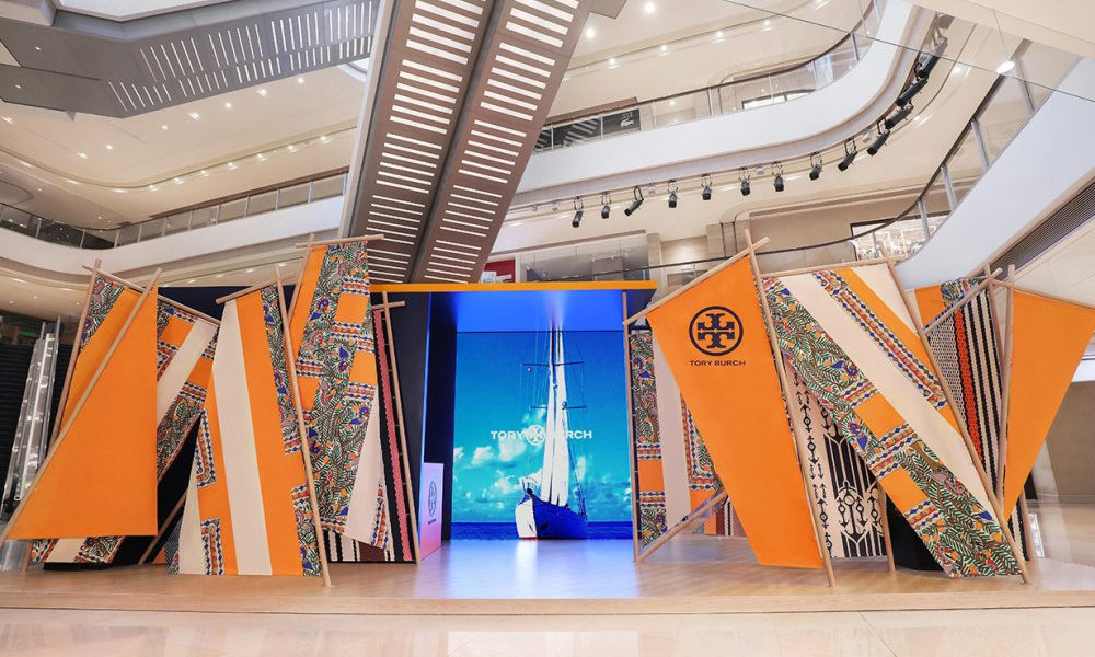 时尚品牌 Tory Burch 的全球首个互动装置空间登陆上海