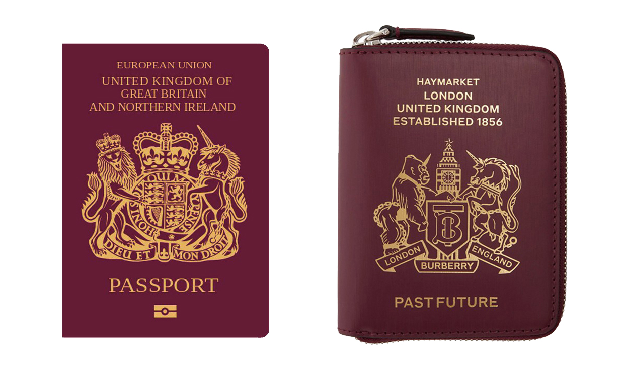 Burberry 2019 春夏新款护照钱包