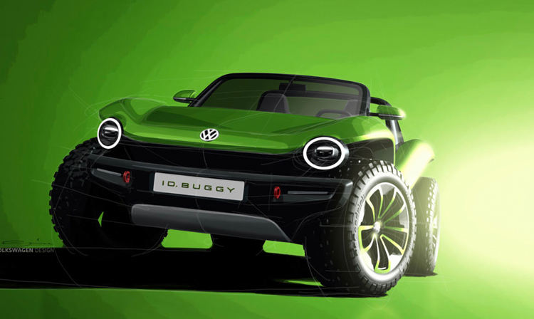 大众发布新款 ID Buggy 电动概念汽车