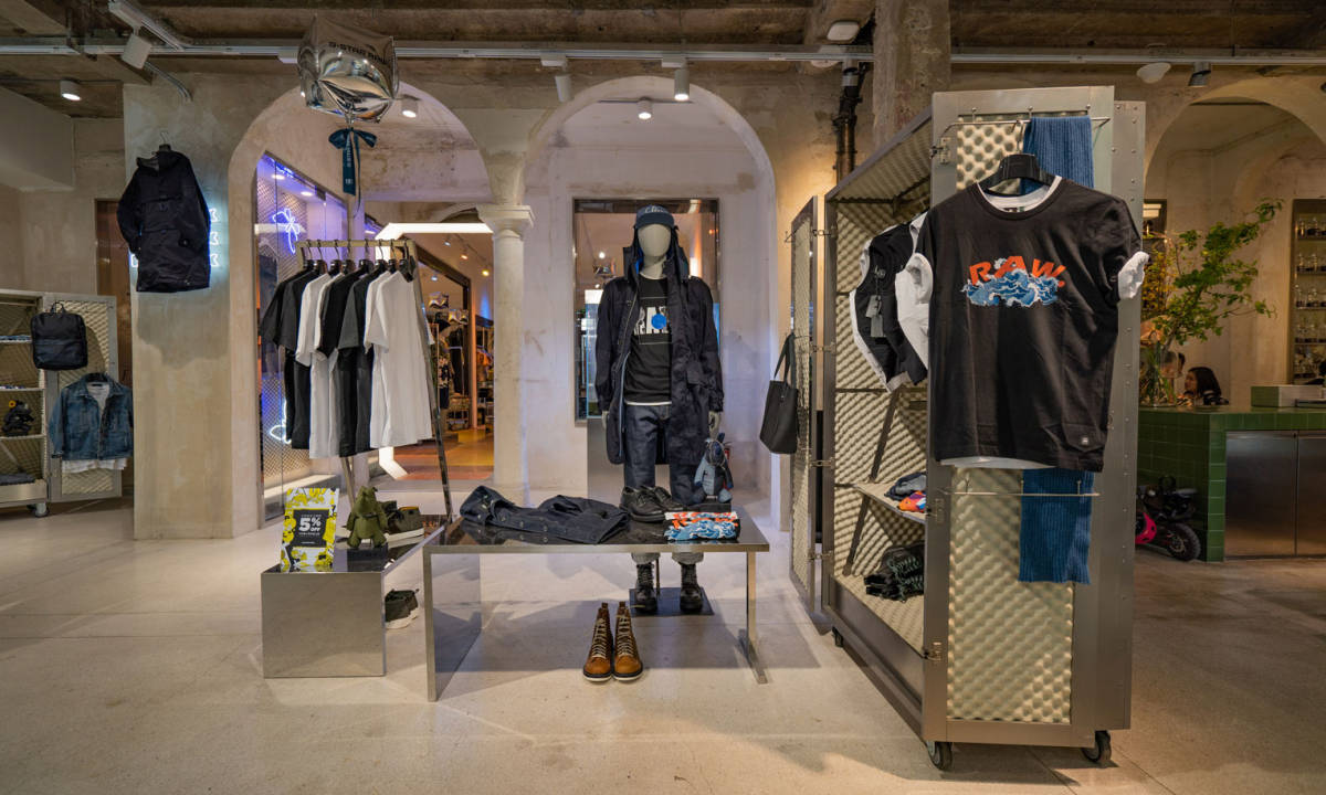 演绎都市单宁，G-STAR RAW 限时快闪店登陆上海