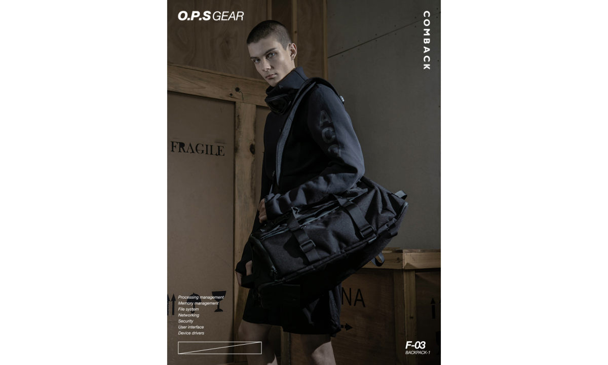 COMBACK 发布全新 O.P.S GEAR 系列包款
