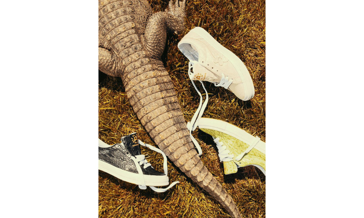 GOLF le FLEUR* x CONVERSE “Faux Skin” 系列正式发布