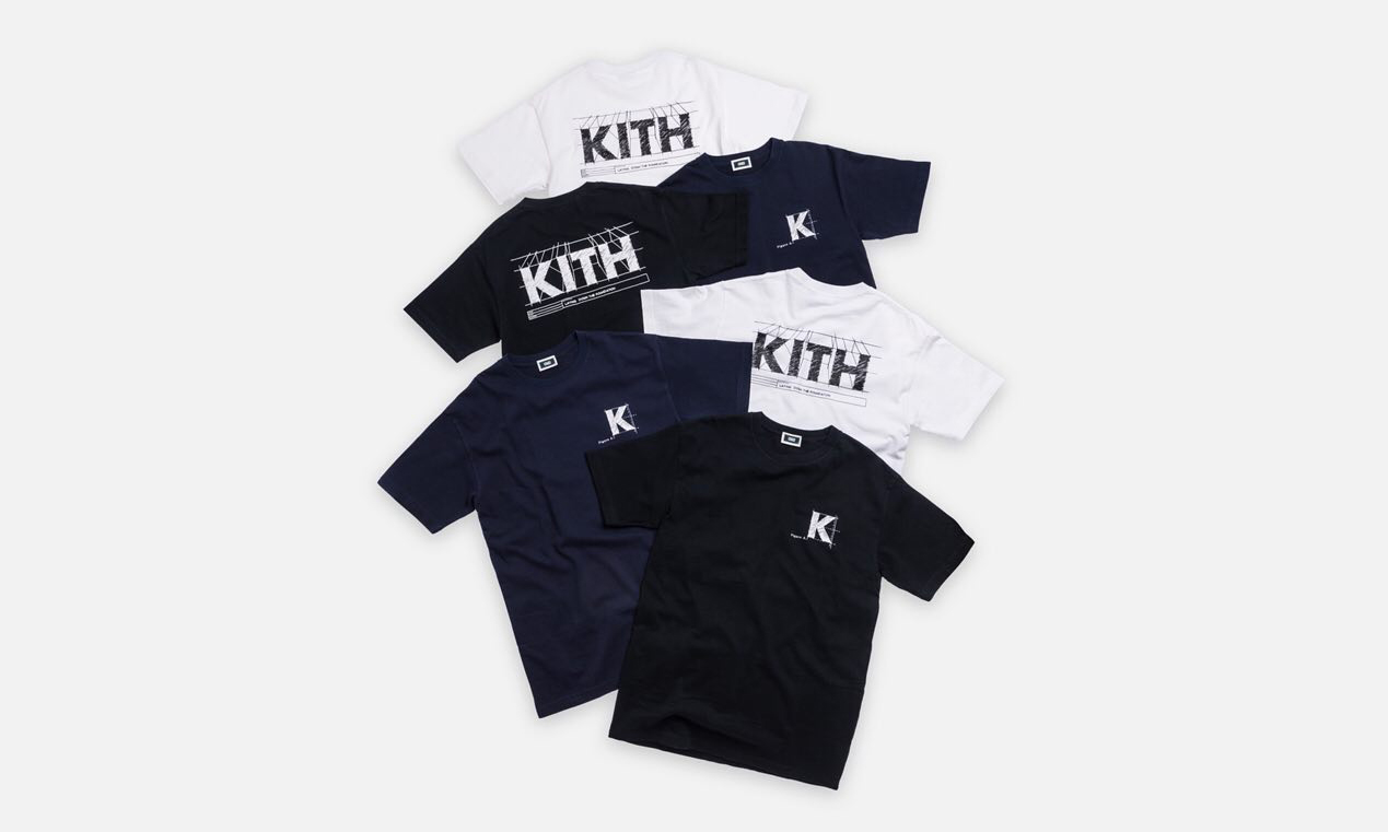KITH Monday Program Blueprint Tees 系列零点发售