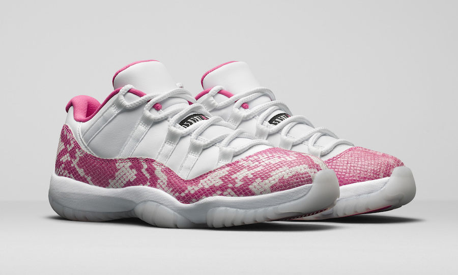 女性专享福利，Air Jordan XI “粉蛇” 发售日期公布