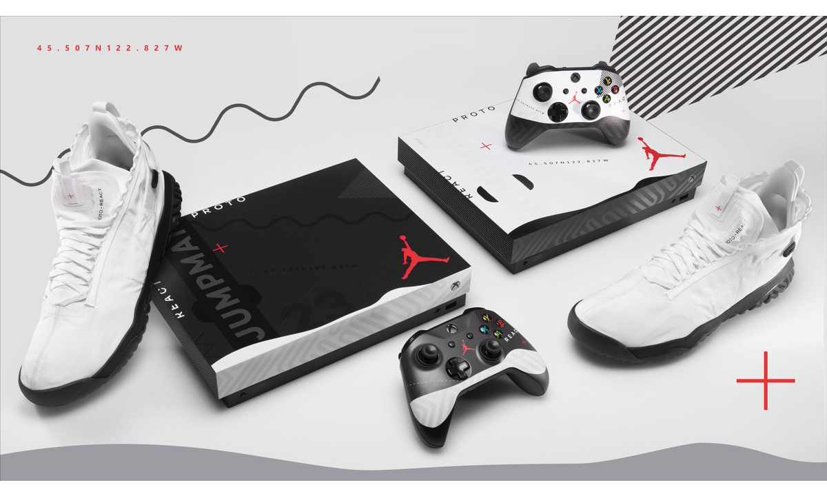 参与有奖，Xbox One X 定制 Jordan Proto React 套装等你拿