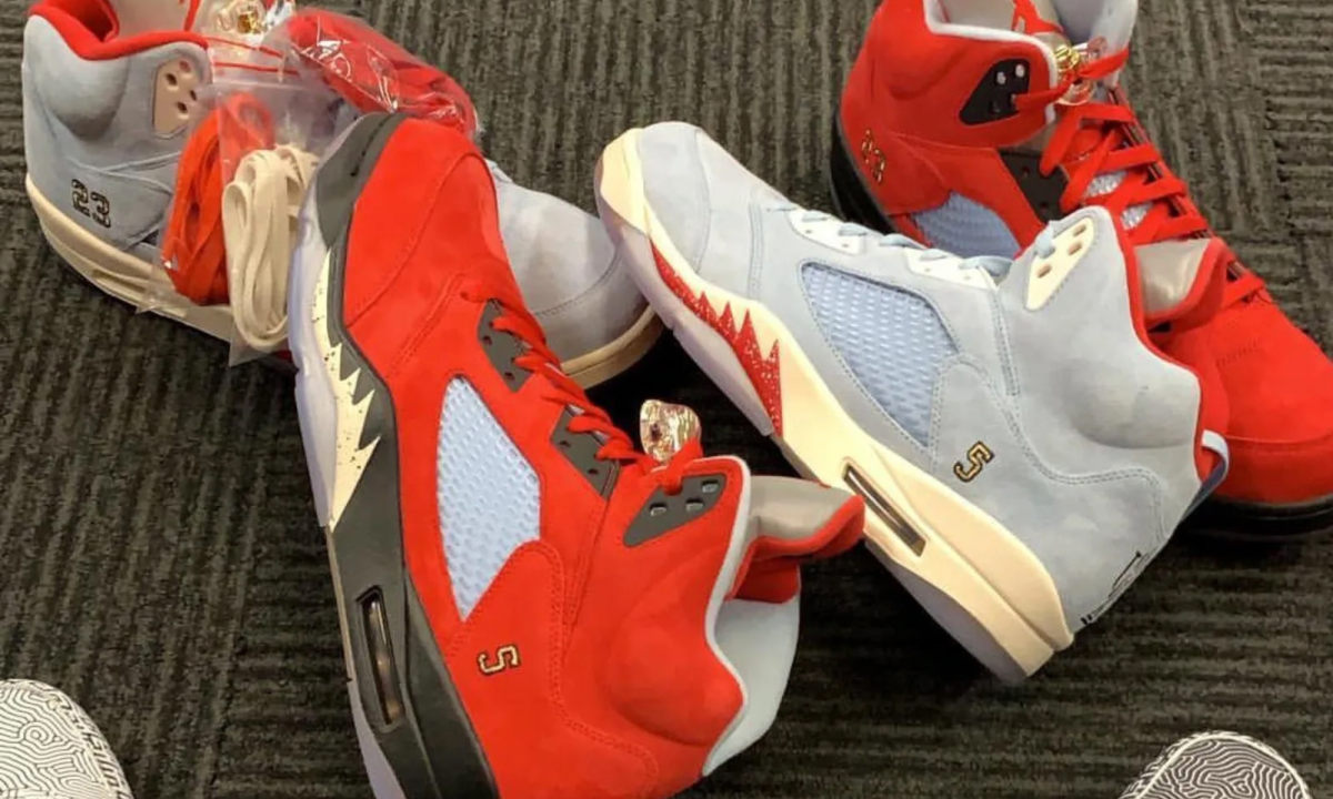 “鞋王” 亲自预告，Trophy Room x Air Jordan V JSP 联名系列预览