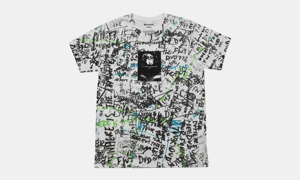 巡演周边出新品，Beyoncé 发售 “Where Is The FWT DVD” T 恤