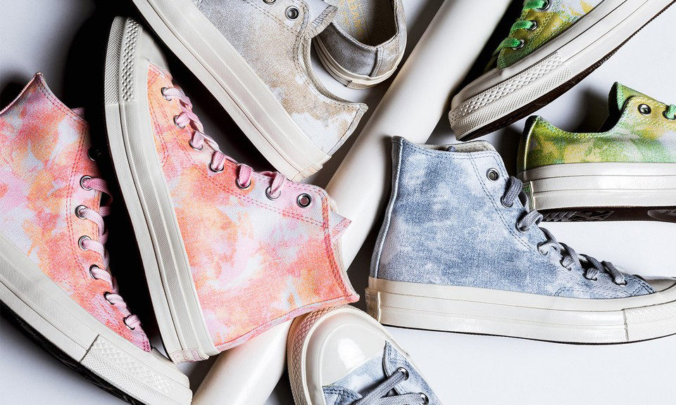 CONVERSE 推出扎染设计 All Star Chuck 70