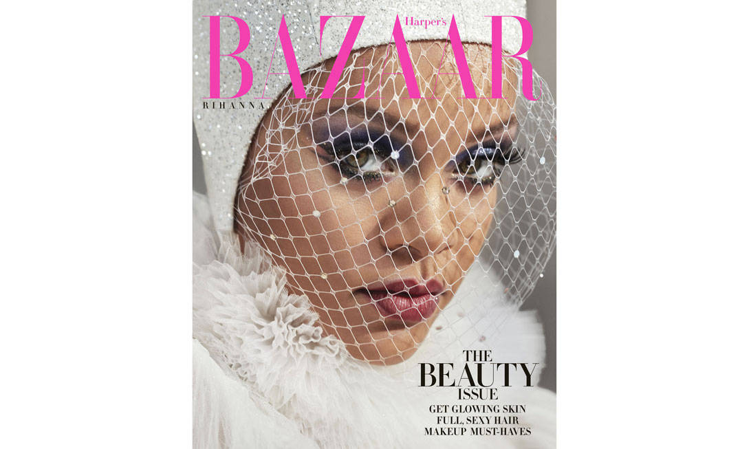每年一次，Rihanna 本月再度登上《时尚芭莎》封面