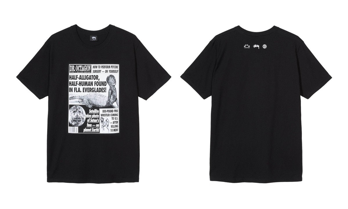 Stüssy x Dr. Octagon 合作系列释出