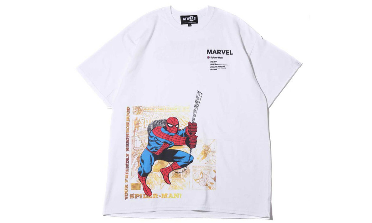 atmos x 漫威合作 T-Shirt 系列发布
