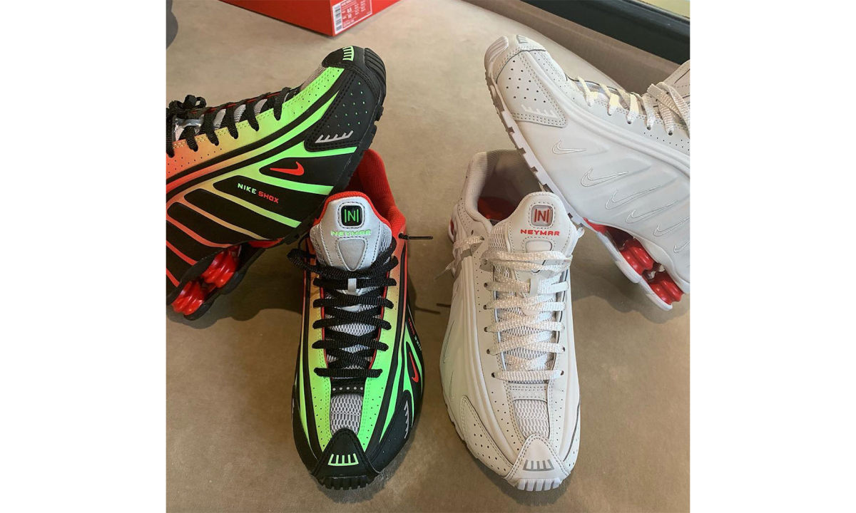 巴黎球星内马尔曝光与 Nike 联名 Shox R4 鞋款