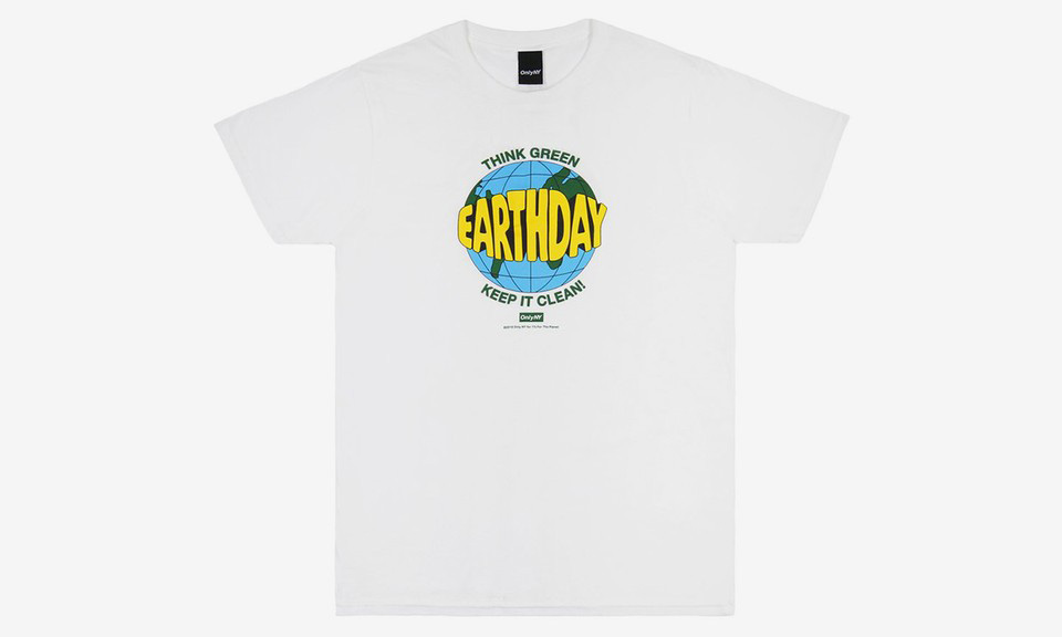 Only NY 为世界地球日推出公益 T-Shirt