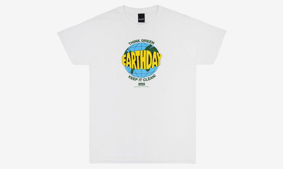 Only NY 为世界地球日推出公益 T-Shirt