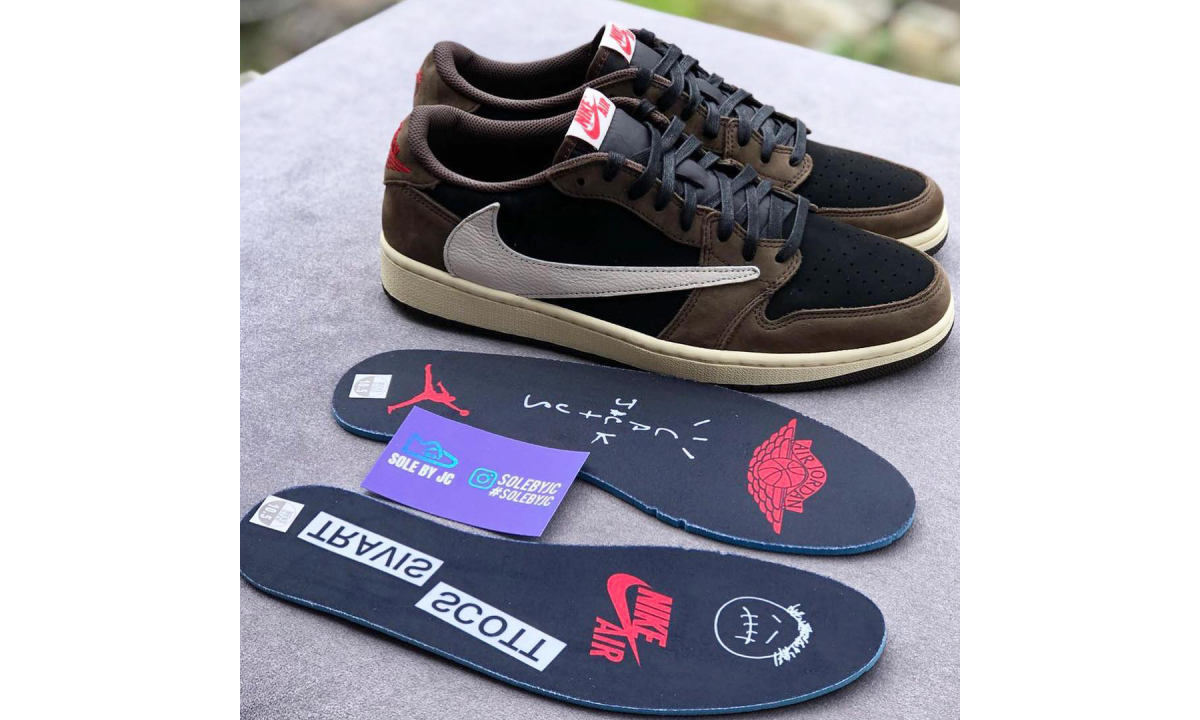 Travis Scott x Air Jordan I Low 细节图曝光