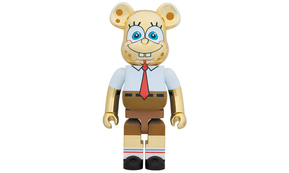 MEDICOM TOY 发布海绵宝宝全尺寸 BE@RBRICK 公仔