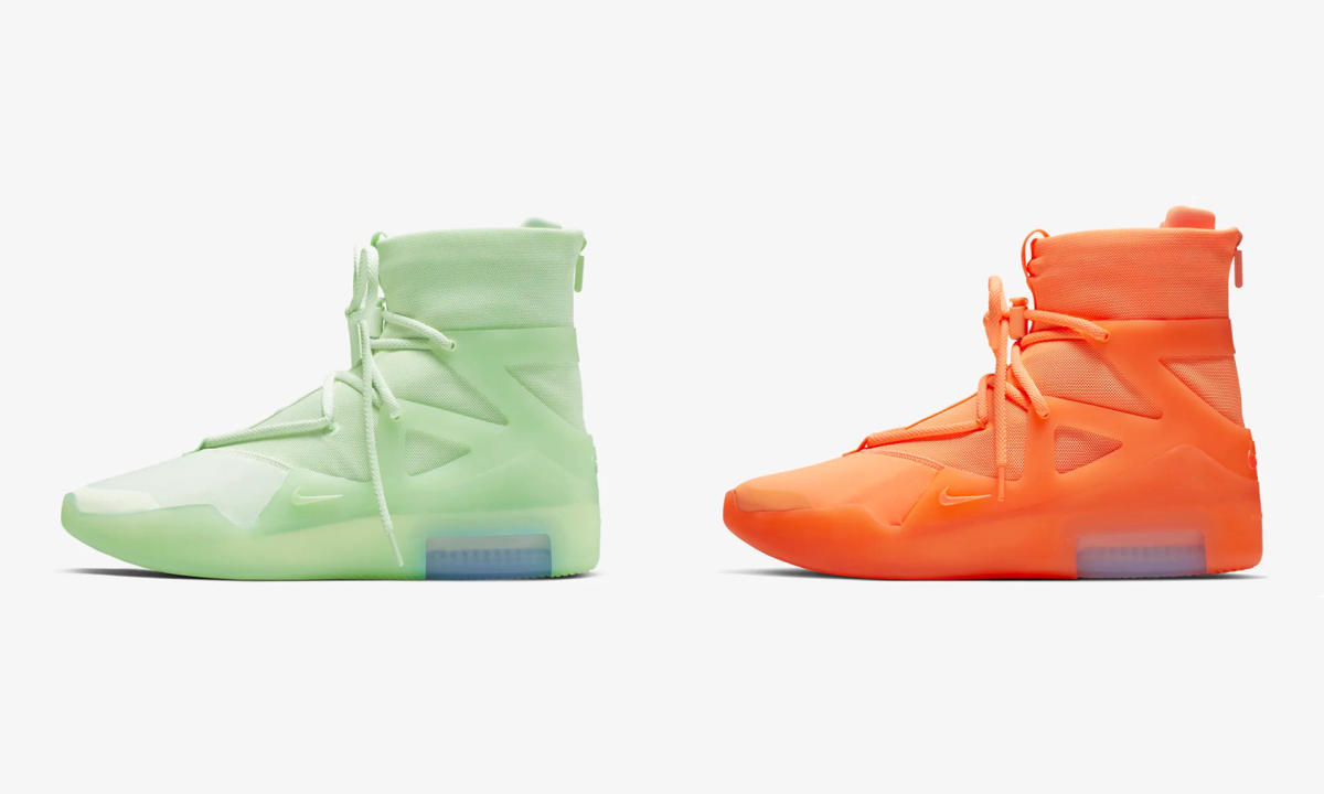 双色齐登场！Nike Air Fear of God 1 夏季配色登陆美区 SNKRS