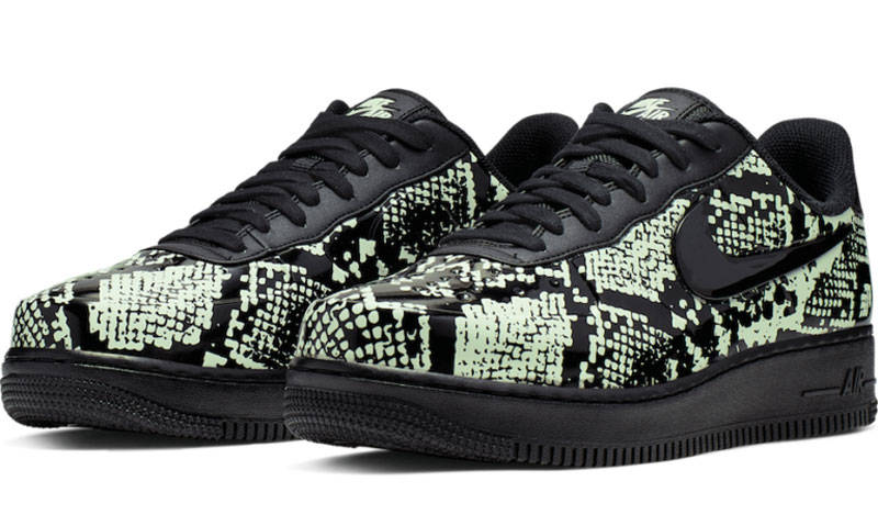 小众的选择，Nike 即将推出夜光蛇纹 Air Force 1 Foamposite Pro Cup