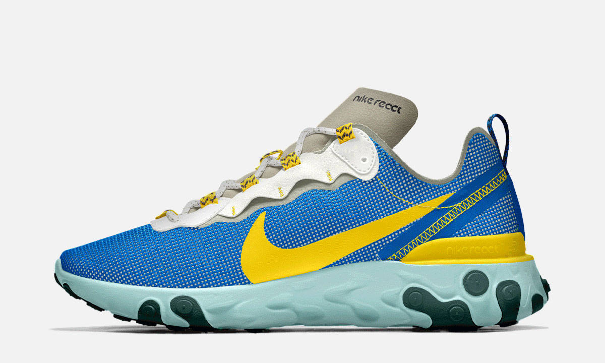 Nike React Element 55 发布夏季配色及 Nike By You 专属定制