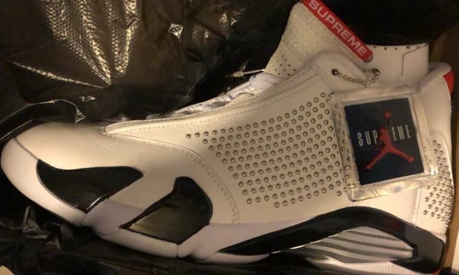 疑似 Supreme x Air Jordan XIV 联名谍照曝光