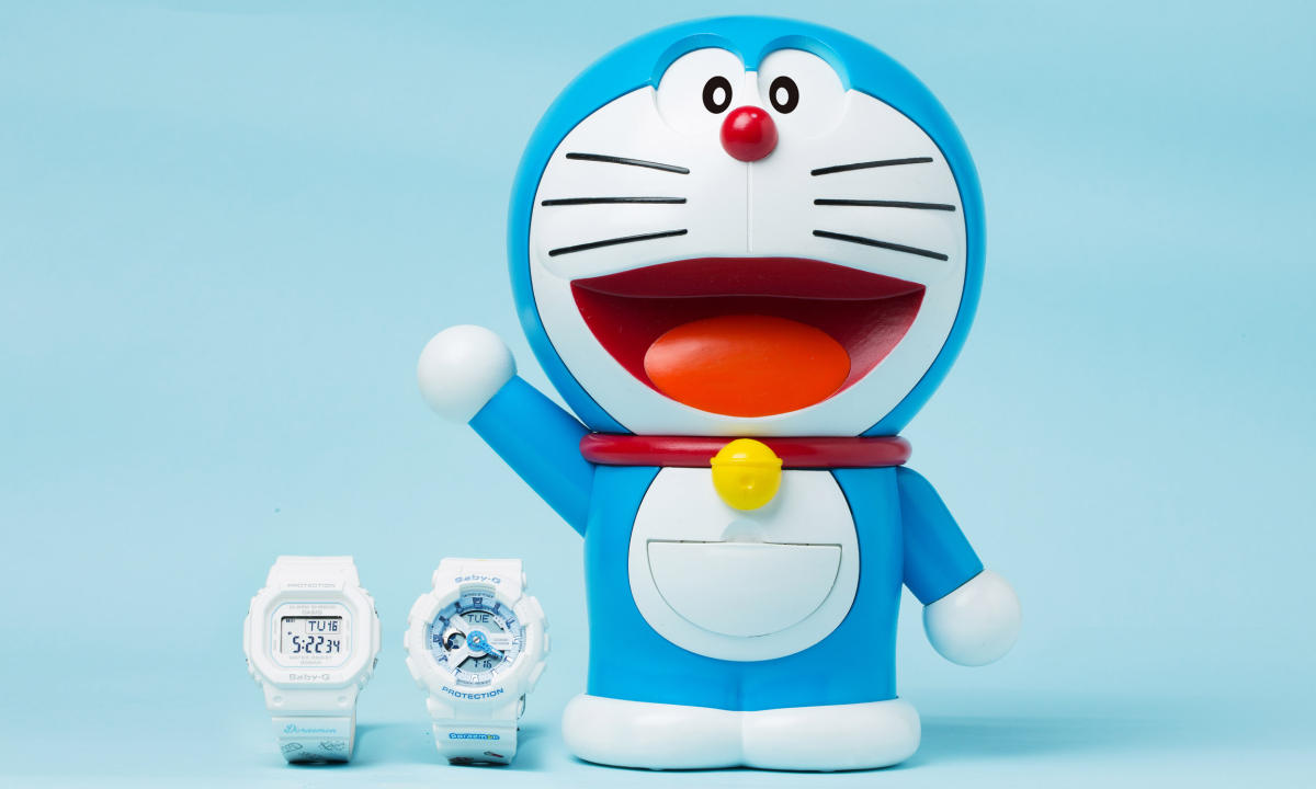启动腕间时光机！BABY-G x 哆啦A梦合作纪念款登场