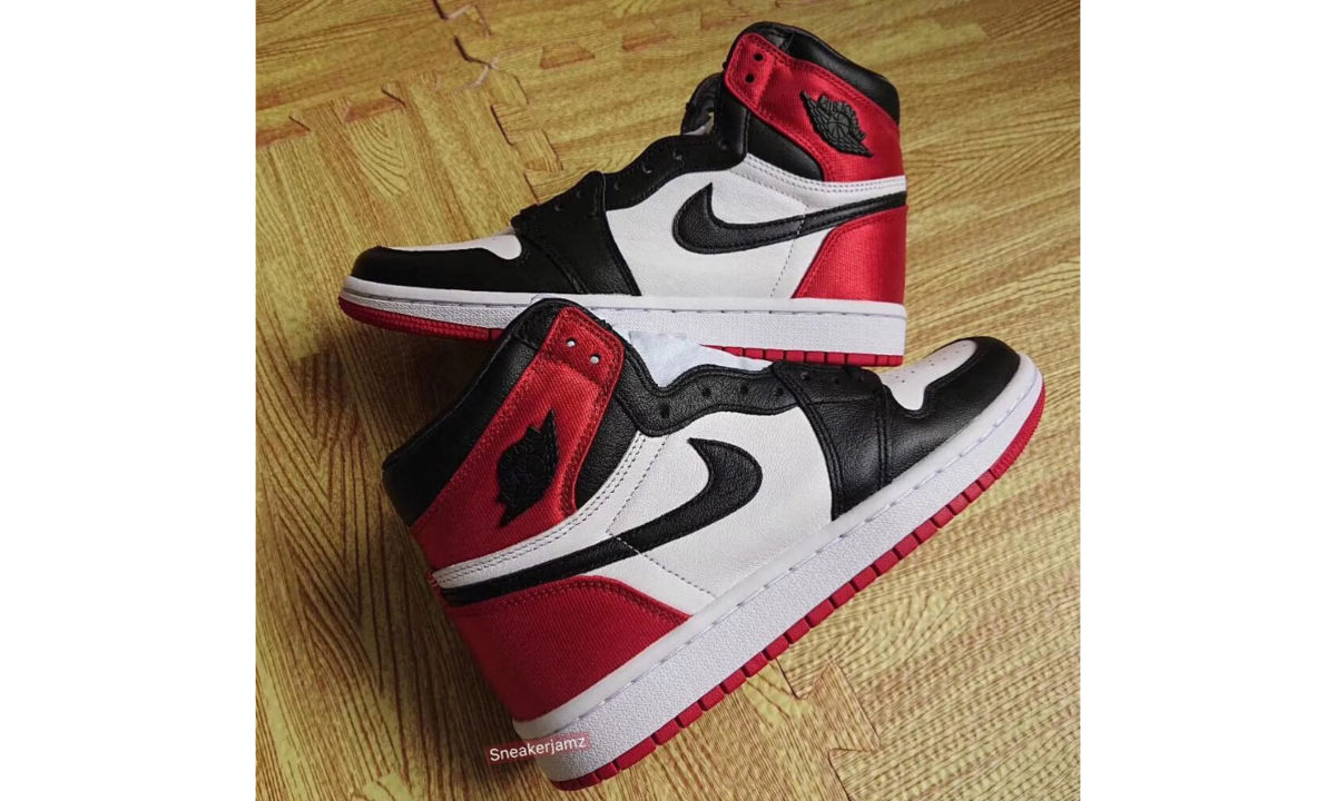 抢先预览 Air Jordan I “Black Toe” 丝绸版本