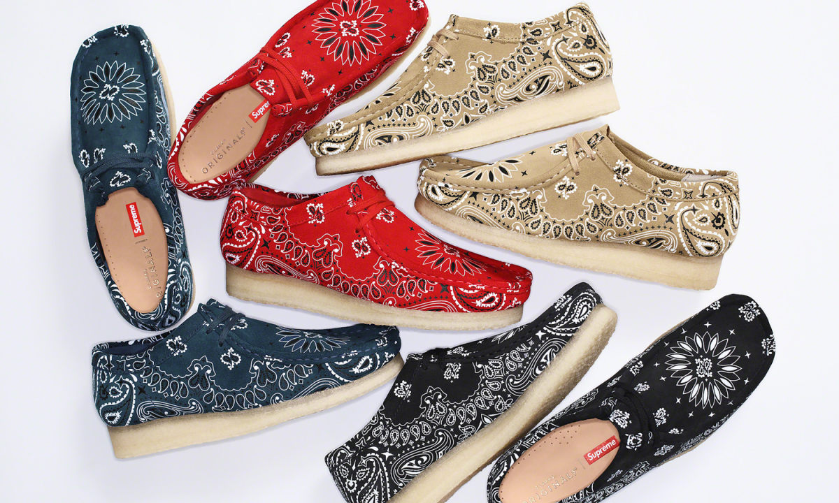 Supreme x Clarks Originals 2019 春夏 Wallabee 联名系列发布