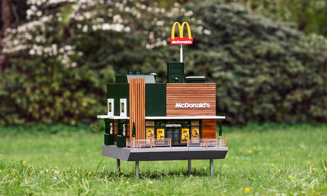 McDonald 瑞典打造出迷你麦当劳餐厅