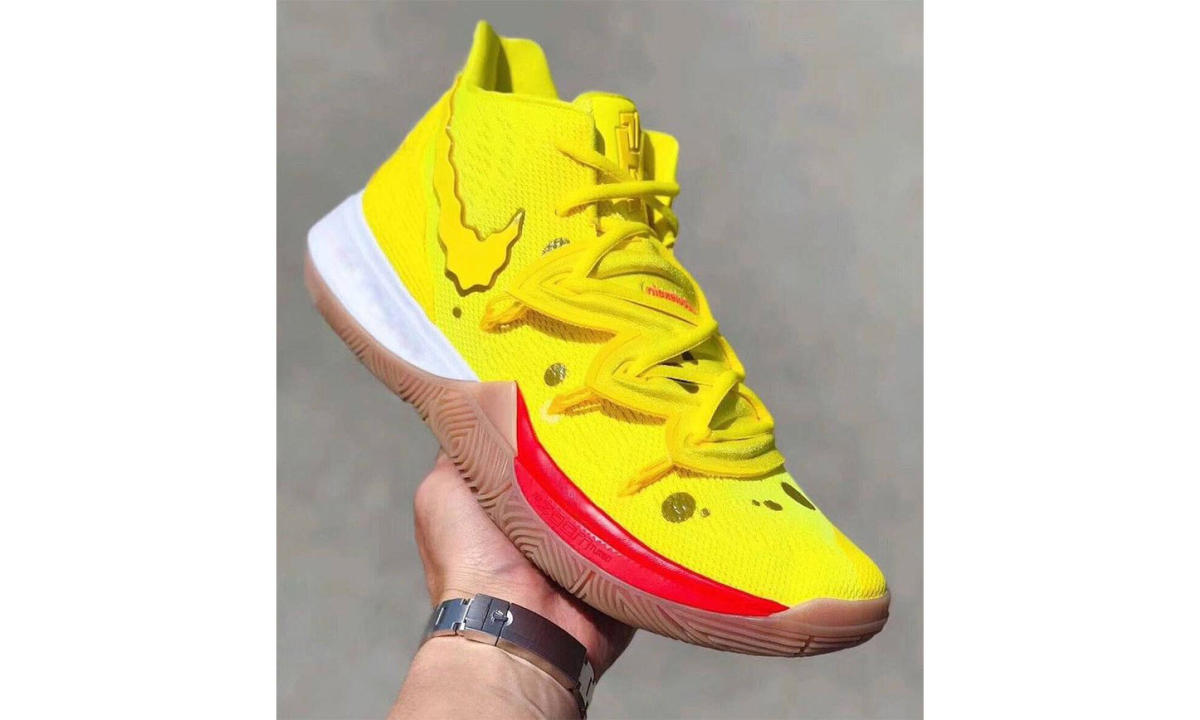 充满童趣，《海绵宝宝》与 Nike 联手打造 Kyrie 5