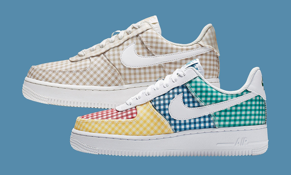 别致格纹加持，Nike Air Force 1 夏季专属配色即将登场