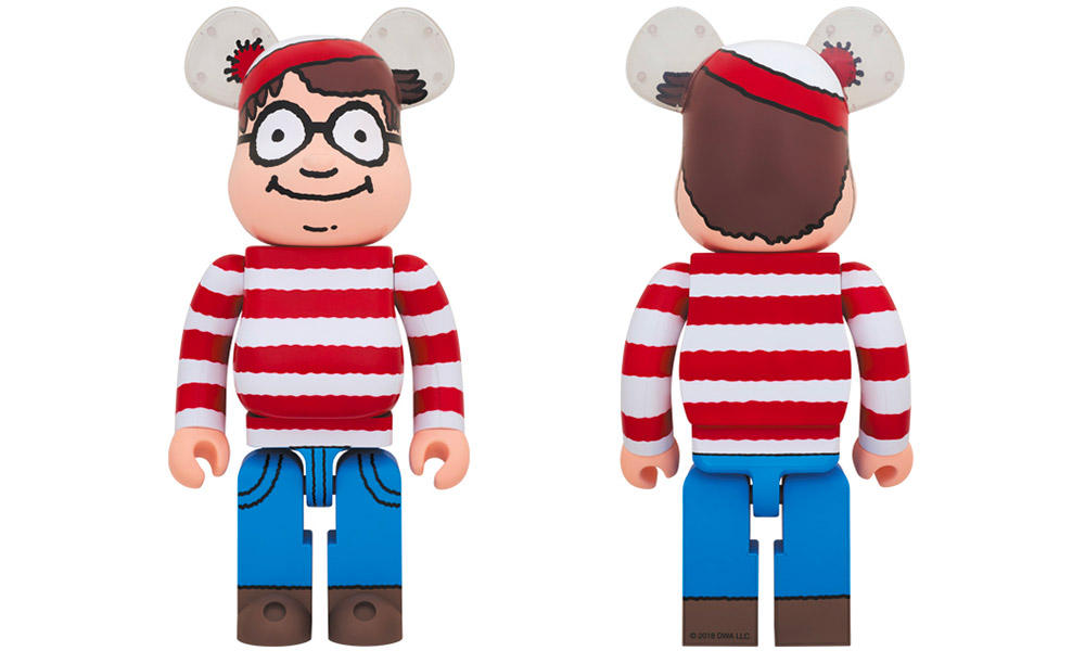 这个 “威利” 不难找，MEDICOM TOY 推出 1000% 尺寸 Wally BE@RBRICK 公仔
