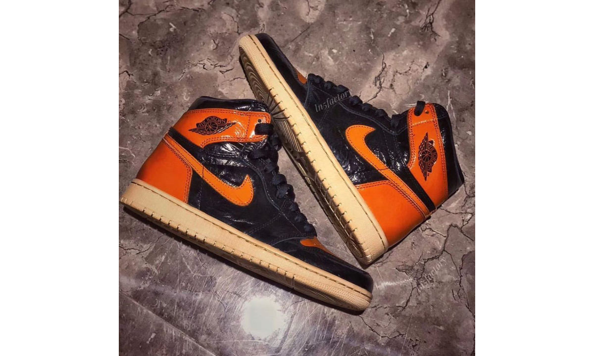 特殊皮质使用，抢先预览 2019 款 Air Jordan I  “扣碎篮板”