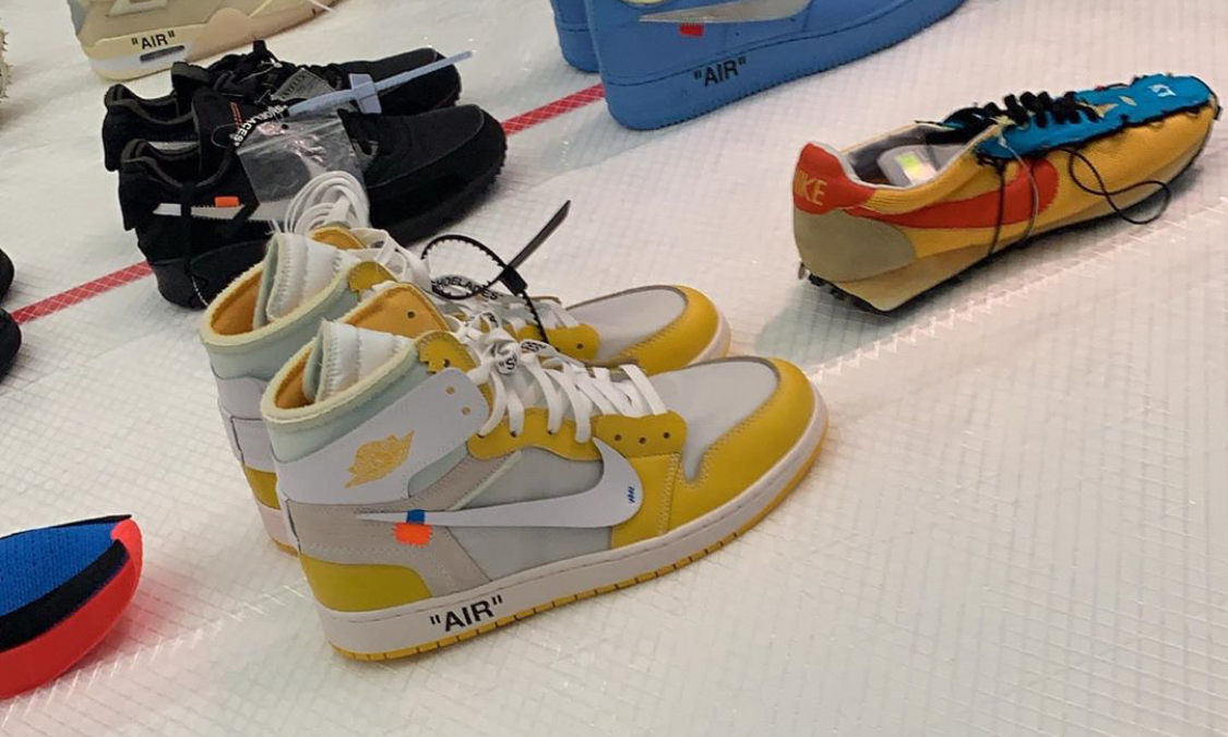 黄色版本 Off-White™ x Air Jordan I 现身 Virgil 芝加哥个展