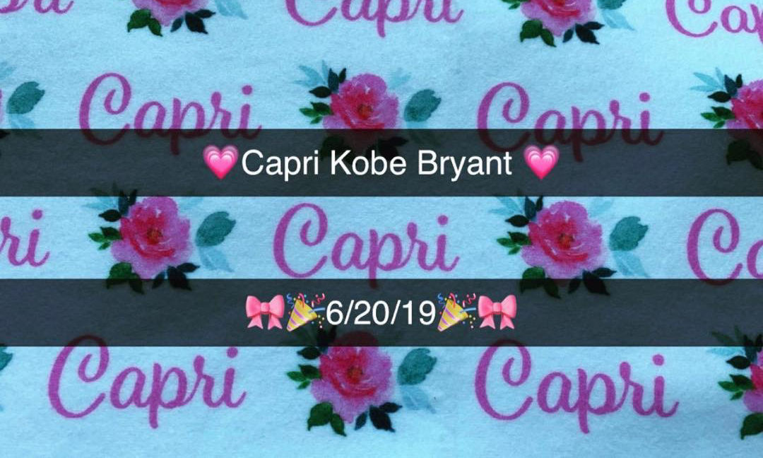 科比宣布第四个女儿 Carpi 平安降生