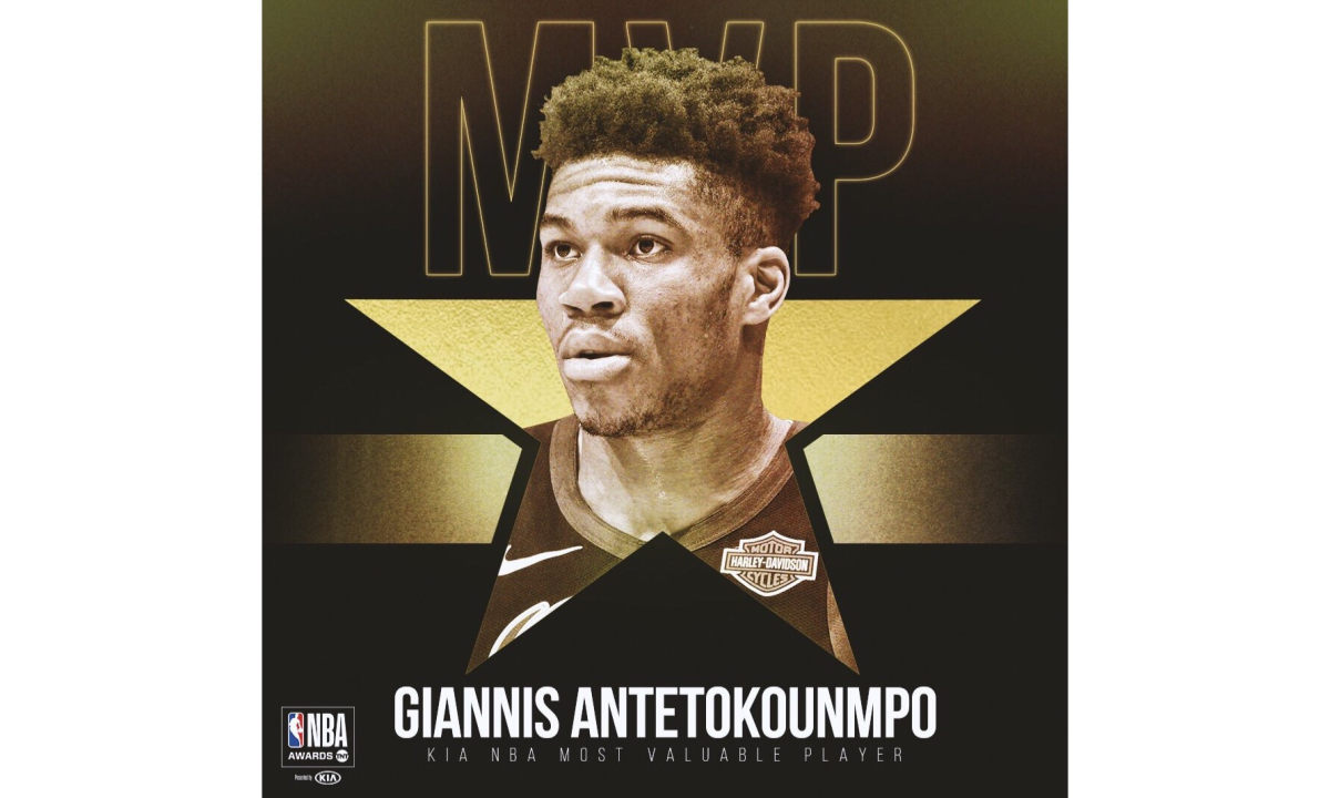 字母哥加冕 MVP! NBA 2018-2019 赛季各大奖项得主揭晓