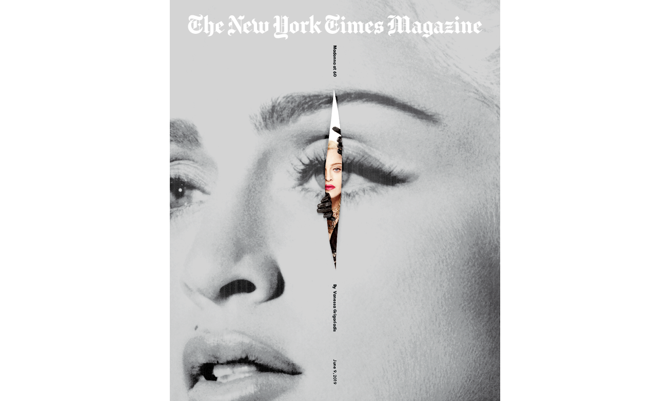 麦当娜登《The New York Times Magazine》封面