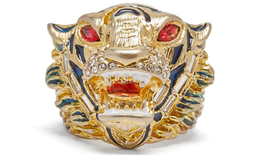 Gucci Tiger Ring - 4 For Sale on 1stDibs | gucci tiger ring gold, gucci  tiger ring silver, gucci tiger head ring
