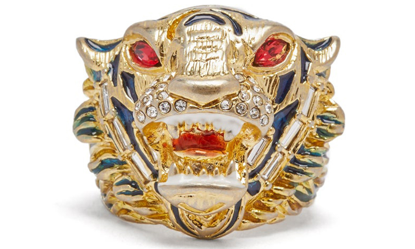 Gucci tiger clearance head ring