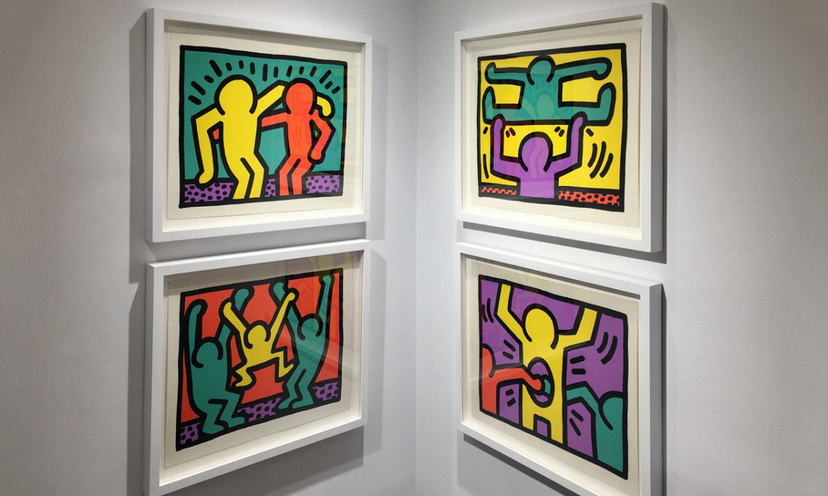 伦敦罗兹当代为 Keith Haring 举办 “ICON” 画展