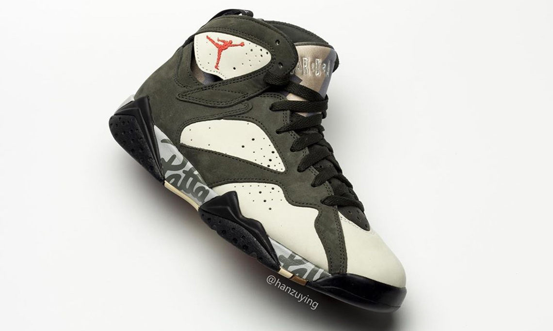Patta x Air Jordan VII “Icicle” 配色曝光